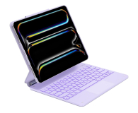 TYPECASE Etui Edge z klawiaturą do iPad Air 13" M2/M3/M4 fioletowy - 1485258 - zdjęcie 2
